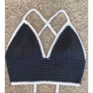 handmade crochet crop top